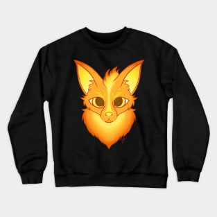 "Fire Fox" (2023) by Tix Crewneck Sweatshirt